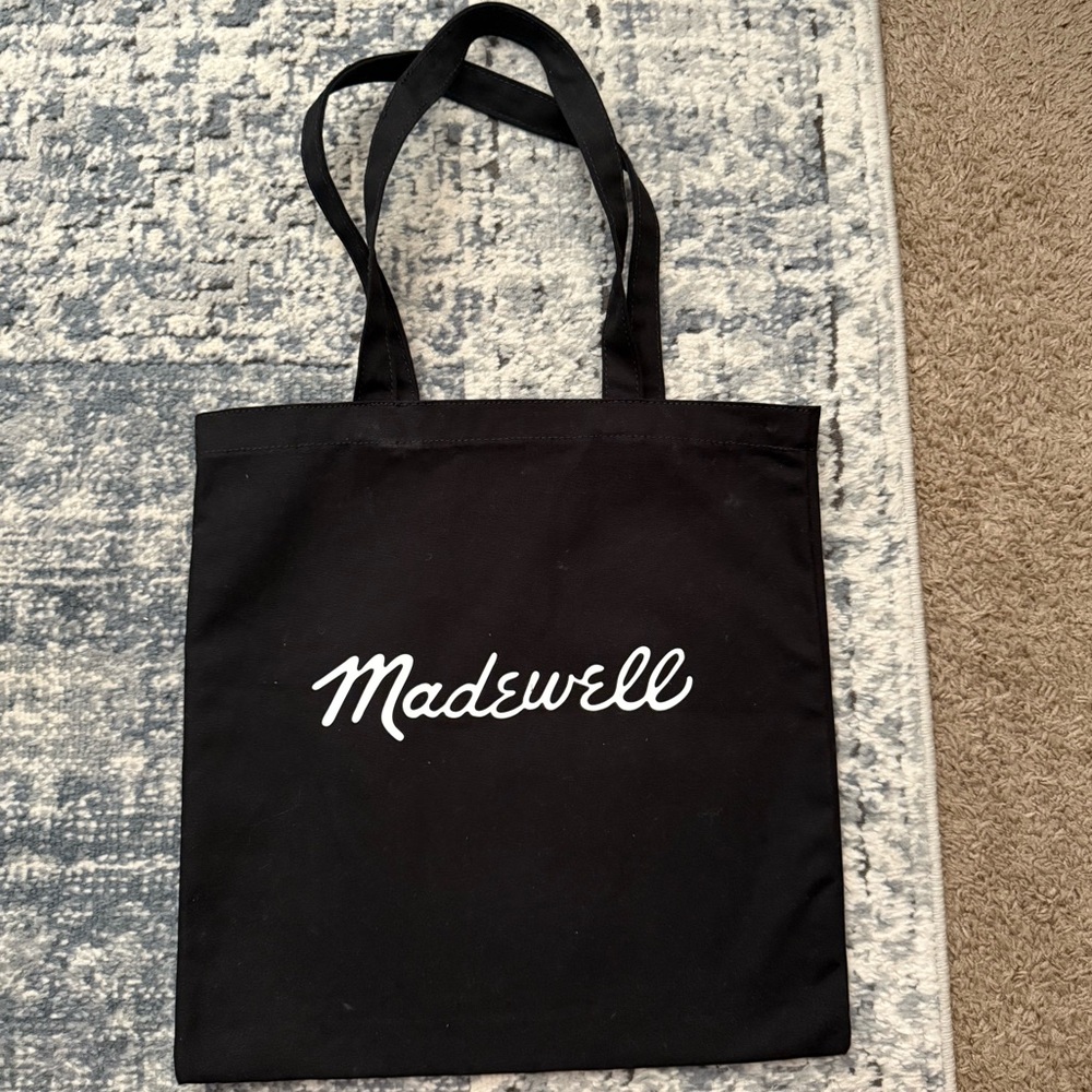 Madewell Black Tote Bag